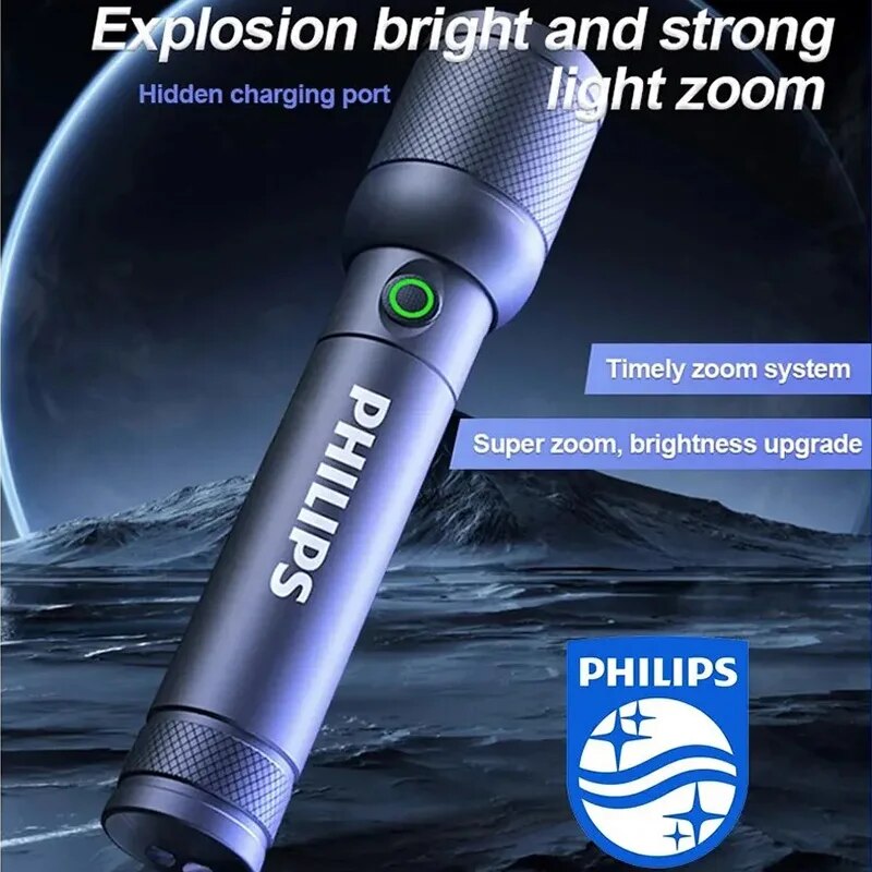 Outdoor Lighting Philips - 필립스 6168 광학 줌 손전등 Type-C