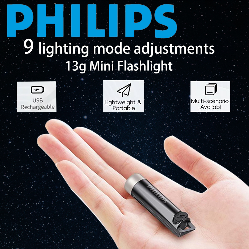 Outdoor Lighting Philips - 필립스 2025 새로운 SFL1121 EDC 손전등