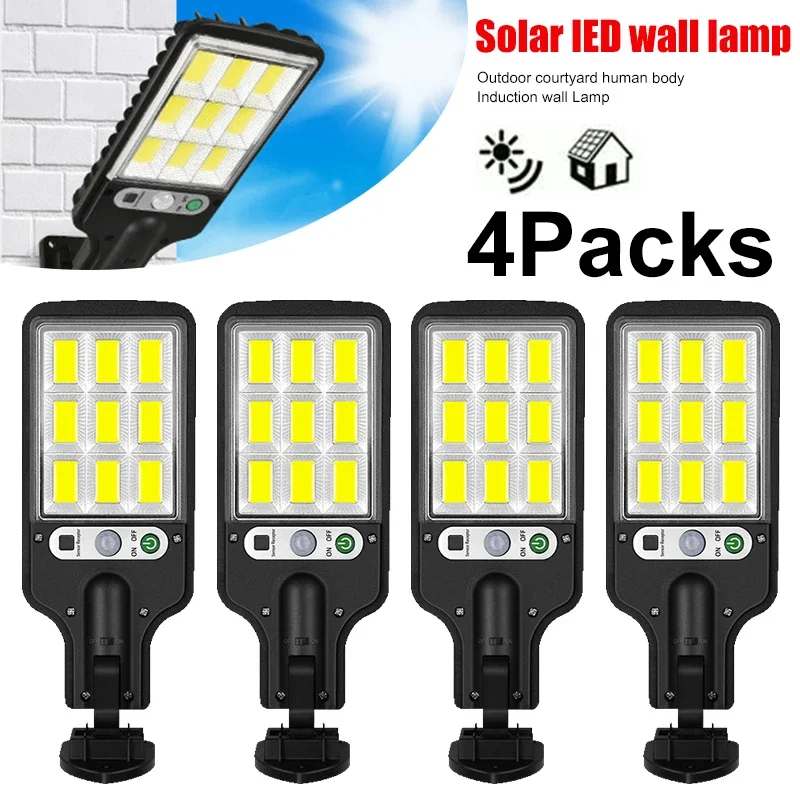 Outdoor Lighting Lamps - 강력한 LED 태양광 야외 마당 벽등
