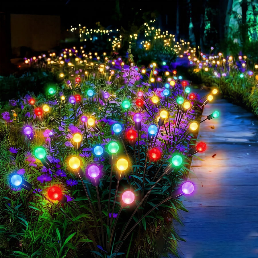 Outdoor Lighting Driveway - 10/6 LED 솔라 가든 반딧불 방수