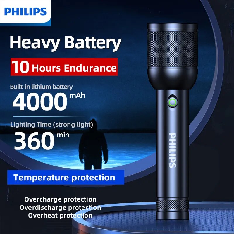 Outdoor Lighting Philips - PHILIPS SFL8168 휴대용 LED 토치 강력한