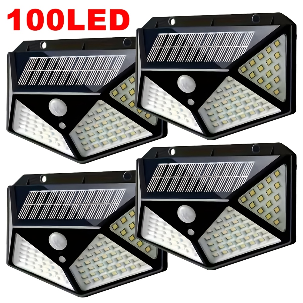 Halo Outdoor Lighting - 100LED 야외 태양광 정원등, 모션 센서
