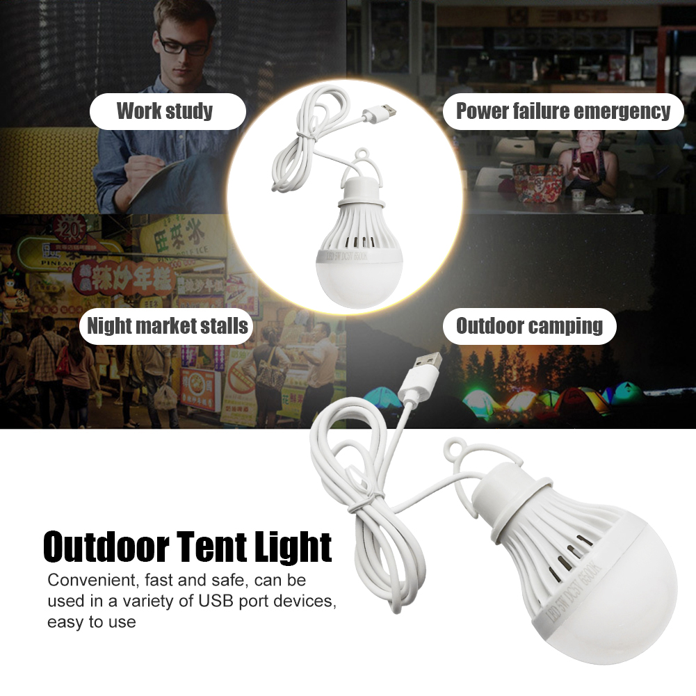 Outdoor Lighting Quotes - USB 전구 LED 캠핑 전구 휴대용