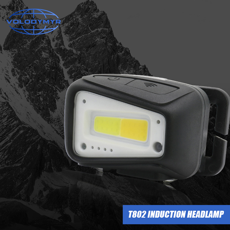 Outdoor Lighting With Motion Sensor - VOLODYMYR 방수 COB LED 헤드램프 모션