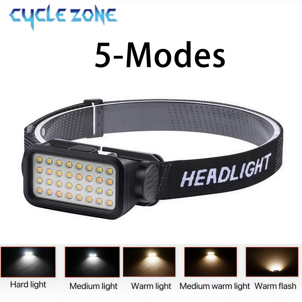 휴대용 충전식 헤드램프, 32 LED, 5 가지 모드  - Outdoor Lighting At Lowe'S 리뷰 및 가격