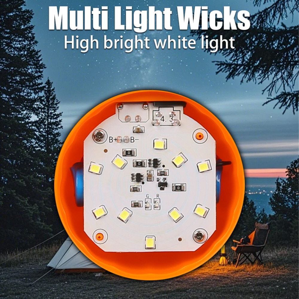 휴대용 미니 캠핑 램프 4가지 조명 모드, 후크 포함, - Outdoor Lighting Lamps 리뷰 및 가격