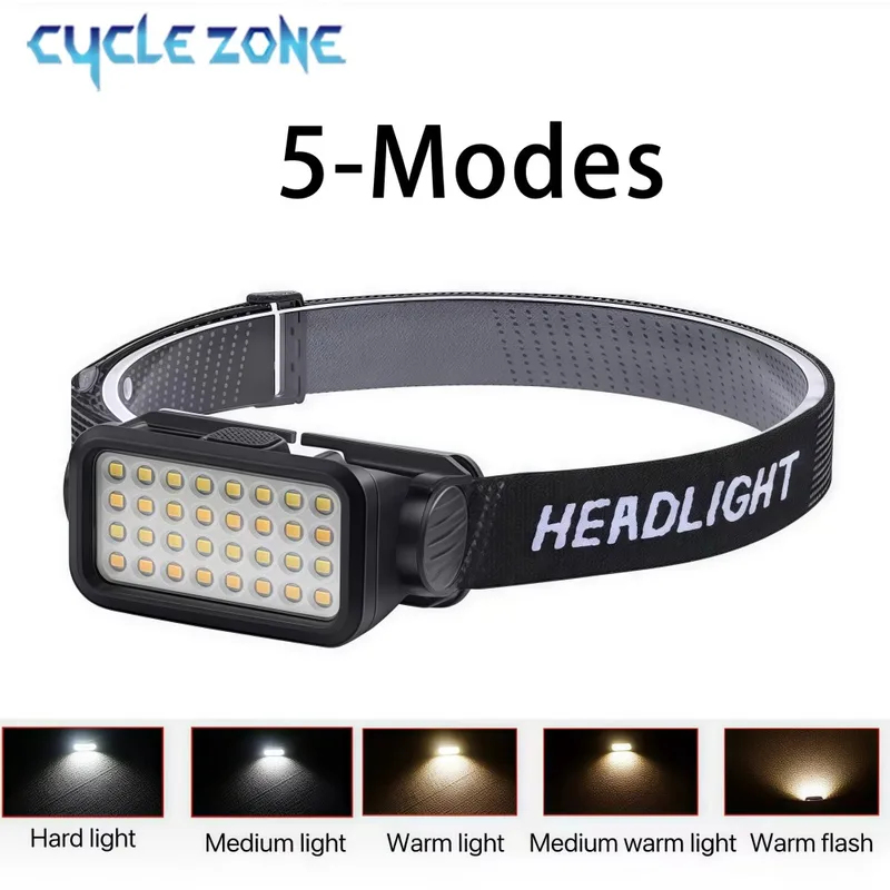 32개의 LED와 5가지 모드를 갖춘 충전식 헤드램프, - Outdoor Lighting At Lowe'S 리뷰 및 가격