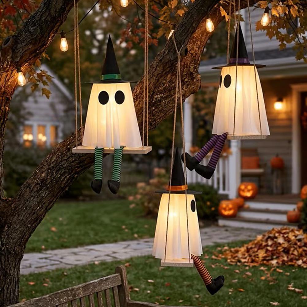 할로윈 스펙터 조명 장식 세트 LED 무서운 빛나는 야 - Outdoor Lighting Ideas For Party 리뷰 및 가격