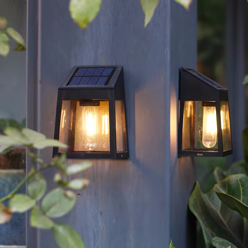 태양광 벽 조명 야외 방수 햇빛 통로 울타리 램프, 마 - Halo Outdoor Lighting 리뷰 및 가격