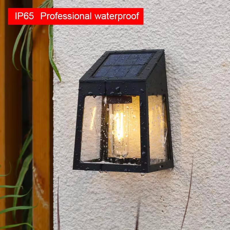 태양광 벽 조명 야외 방수 햇빛 통로 울타리 램프, 마 - Halo Outdoor Lighting 리뷰 및 가격