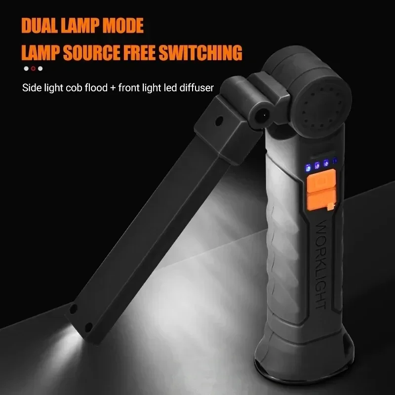 휴대용 COB LED 손전등 USB 충전식 작업등 내장 - Outdoor Lighting House 리뷰 및 가격