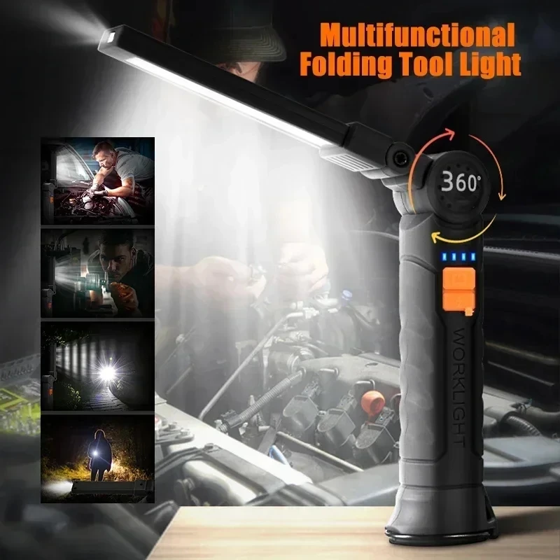 휴대용 COB LED 손전등 USB 충전식 작업등 내장 - Outdoor Lighting House 리뷰 및 가격