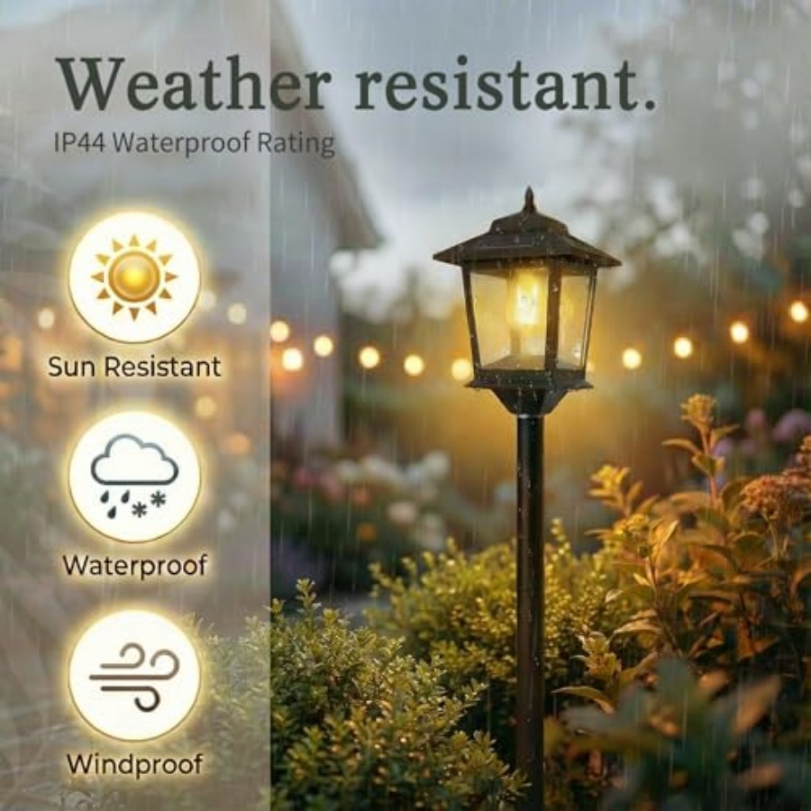 야외용 태양광 기둥 조명, 2개입 63인치 황혼에서 새 - Outdoor Lighting Patio 리뷰 및 가격