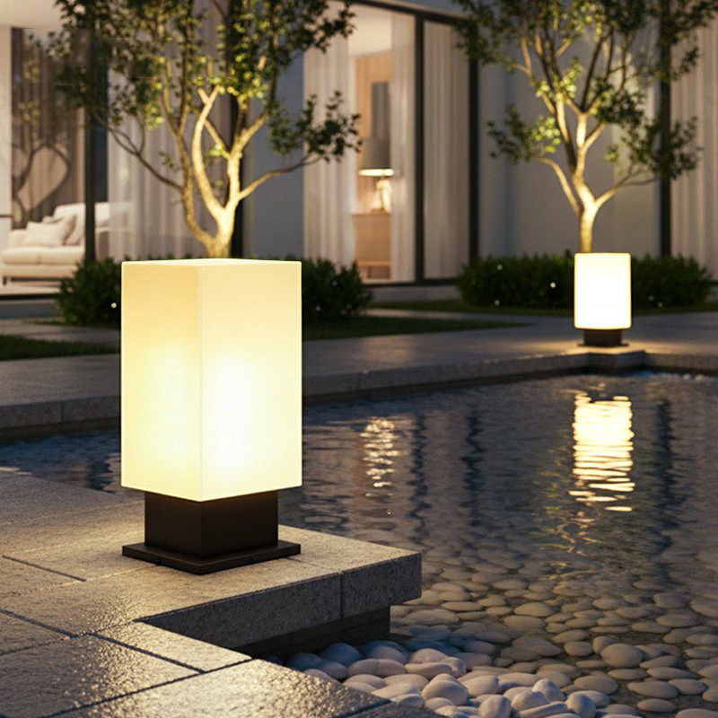 빛나는 바닥 램프 안뜰 태양광 LED 야외 조명 비태양 - Outdoor Lighting Lamps 리뷰 및 가격