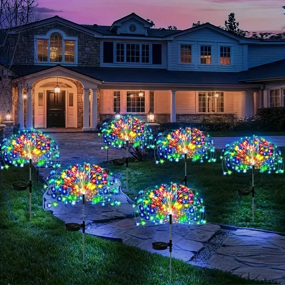 태양 LED 불꽃 요정 조명 야외 정원 장식 8 깜박임 - Outdoor Lighting Ideas For Party 리뷰 및 가격