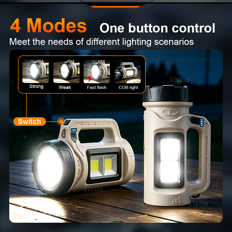 Multiscene 휴대용 LED 토치 태양열 Type - Outdoor Lighting House 리뷰 및 가격