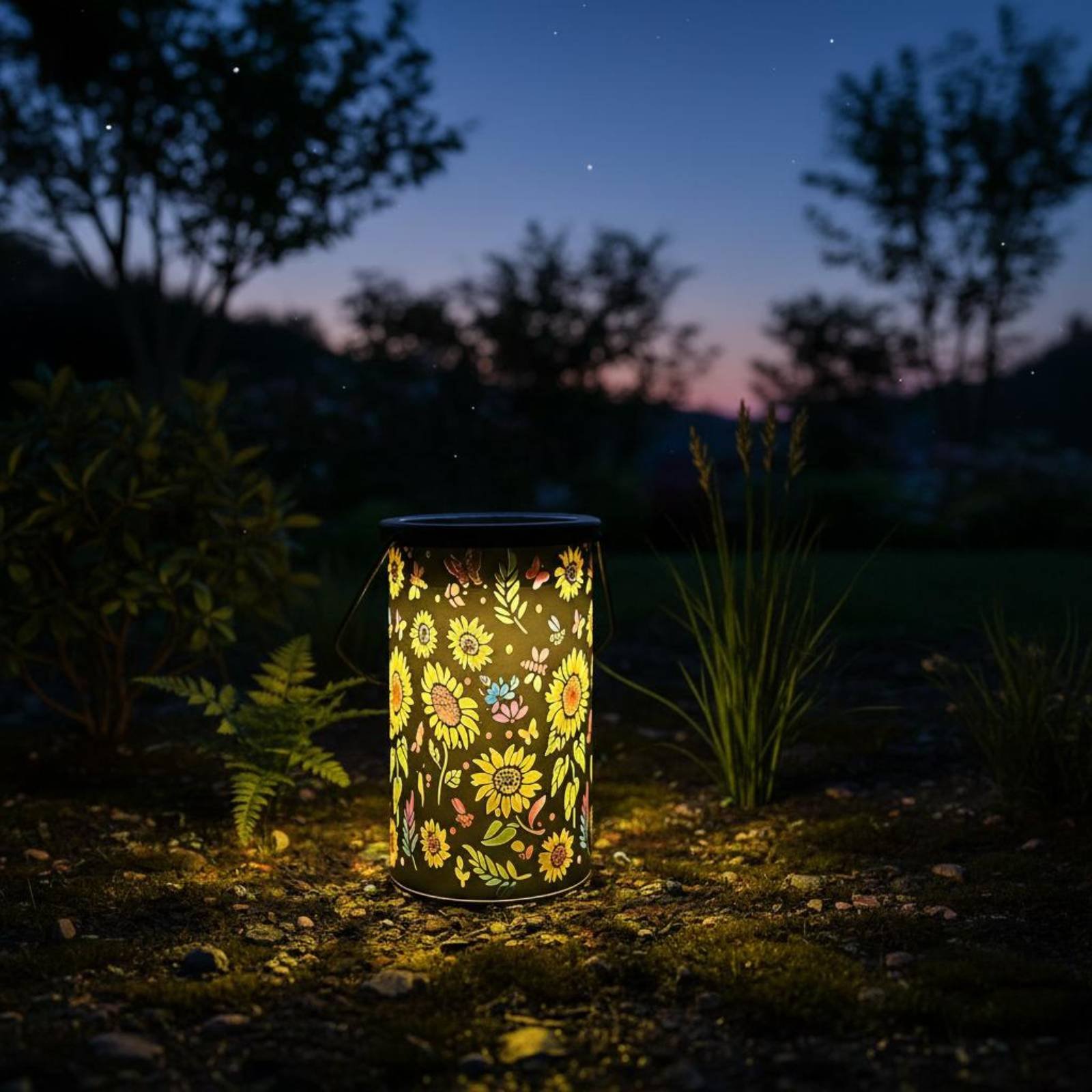 꽃무늬 랜턴 빈티지 디자인 걸이형 태양광 랜턴 에칭 태 - Outdoor Lighting Patio 리뷰 및 가격