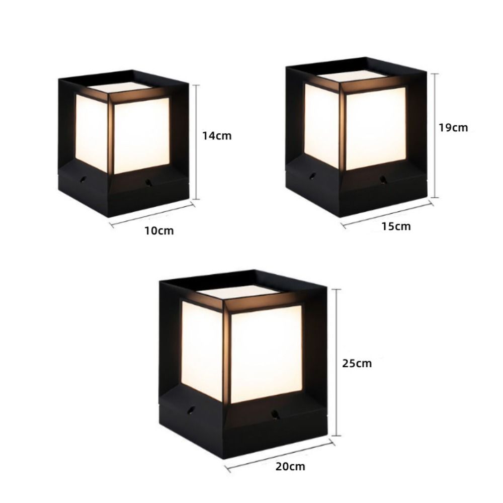 현대식 E27 LED 야외 기둥 조명 220V 기둥 캡 - Post Cap Light 리뷰 및 가격