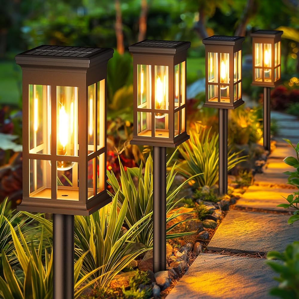 태양광 정원등 야외용 방수 조경등 정원 마당 파티오 산 - Outdoor Lighting Driveway 리뷰 및 가격
