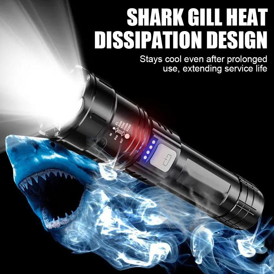 고출력 P50 LED 손전등 USB 충전식 줌 핸드헬드 - Outdoor Lighting House 리뷰 및 가격
