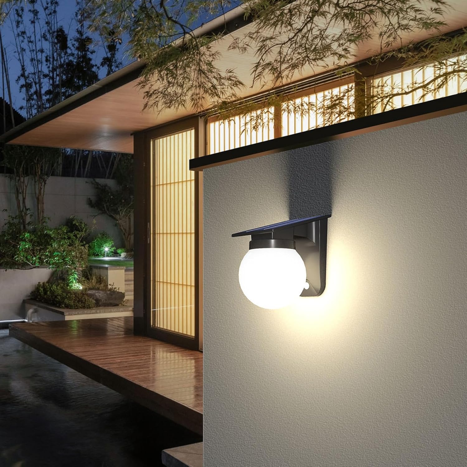 태양광 구형 벽등 실외용 IP65 방수 원형 볼 정원등 - Outdoor Lighting Driveway 리뷰 및 가격