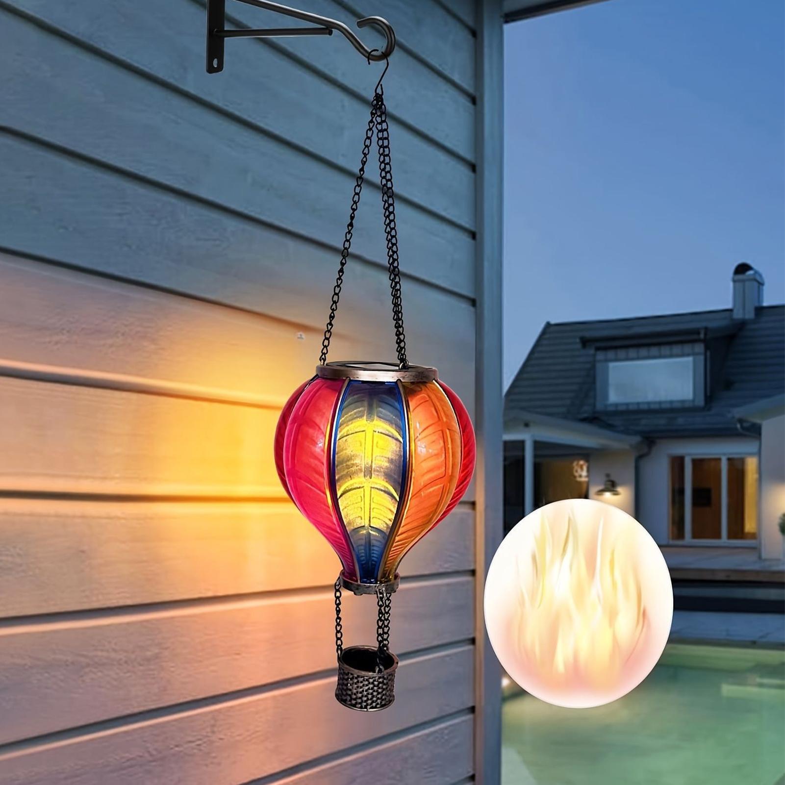 뜨거운 공기 풍선 랜턴 태양열 랜턴 방수 휴대용 장식  - Halo Outdoor Lighting 리뷰 및 가격
