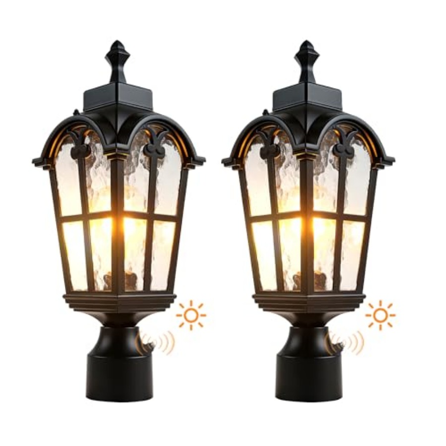 센서 야외 기둥 조명 방수 기둥 조명기구 전면 도어용  - Outdoor Lighting Lamps 리뷰 및 가격