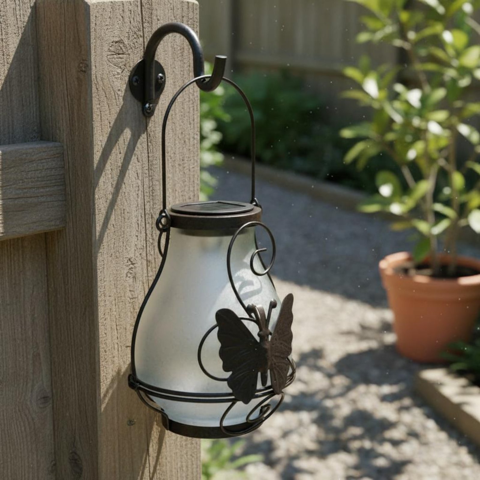 태양열 나비 랜턴 방수 나비 태양열 랜턴 장식용 마당  - Outdoor Lighting Patio 리뷰 및 가격