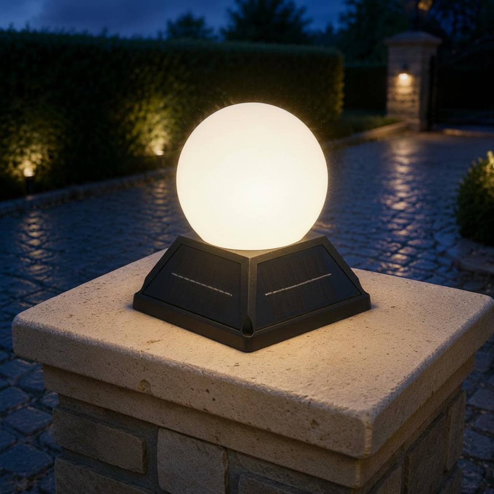 태양광 기둥 뚜껑 조명 무선 컨트롤러, 태양광 기둥 램 - Outdoor Lighting Globes 리뷰 및 가격