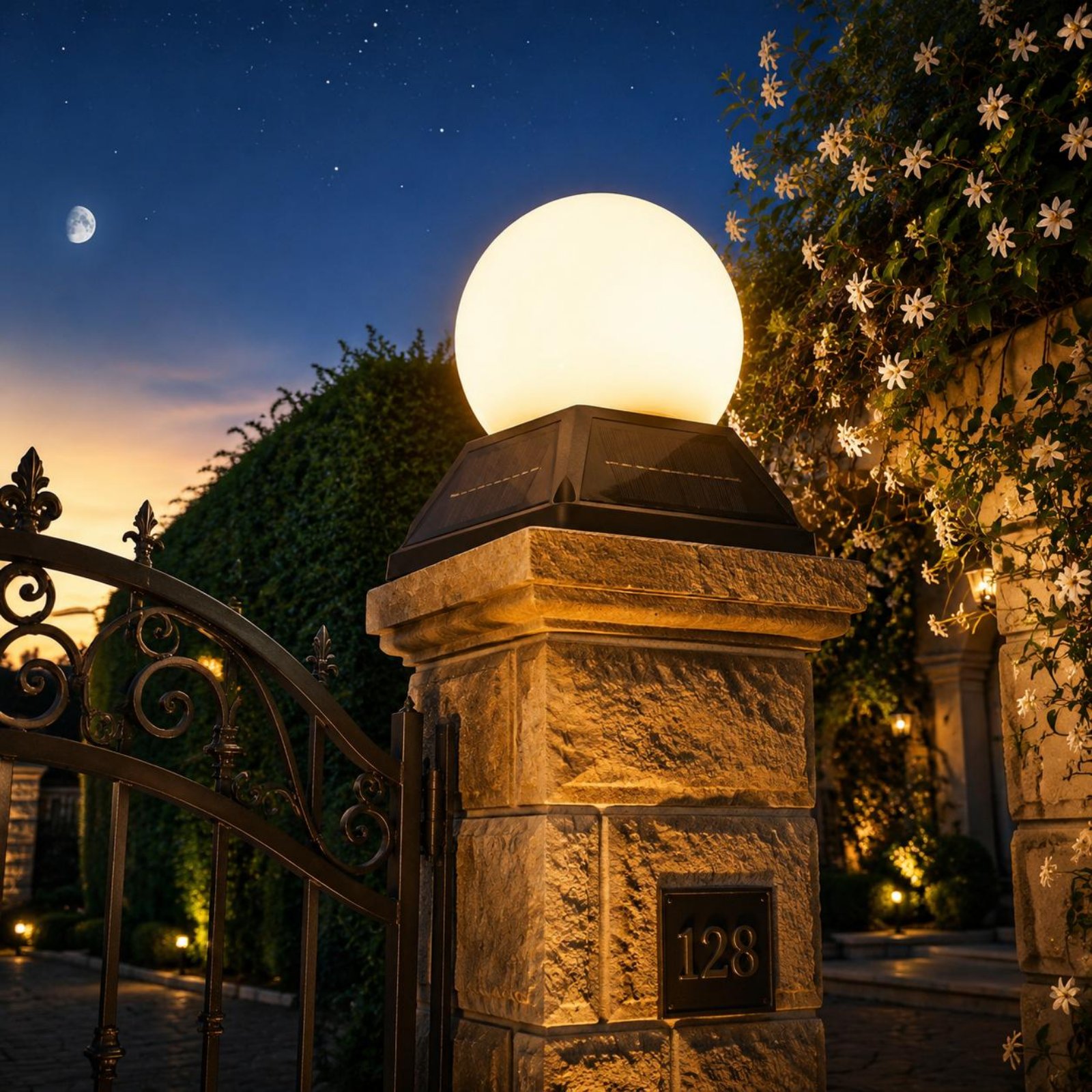 태양광 기둥 뚜껑 조명 무선 컨트롤러, 태양광 기둥 램 - Outdoor Lighting Globes 리뷰 및 가격