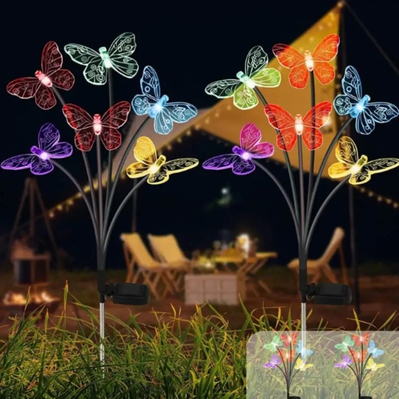 태양광 나비 조명, 방수 LED 정원 장식등 (야외 잔 - Outdoor Lighting Patio 리뷰 및 가격