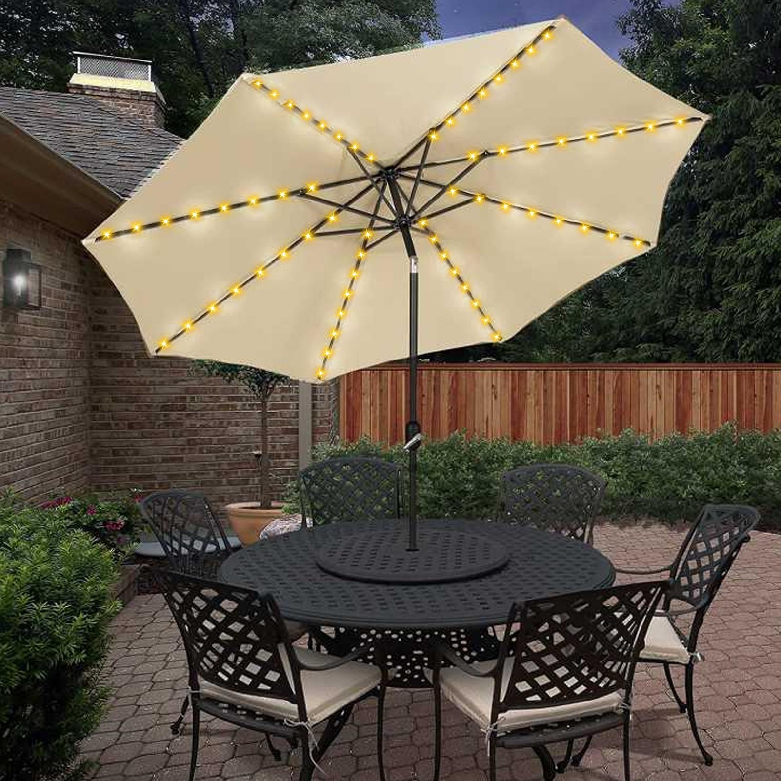 태양광 우산 스트링 라이트 104 LED 파라솔 스트링 - Halo Outdoor Lighting 리뷰 및 가격