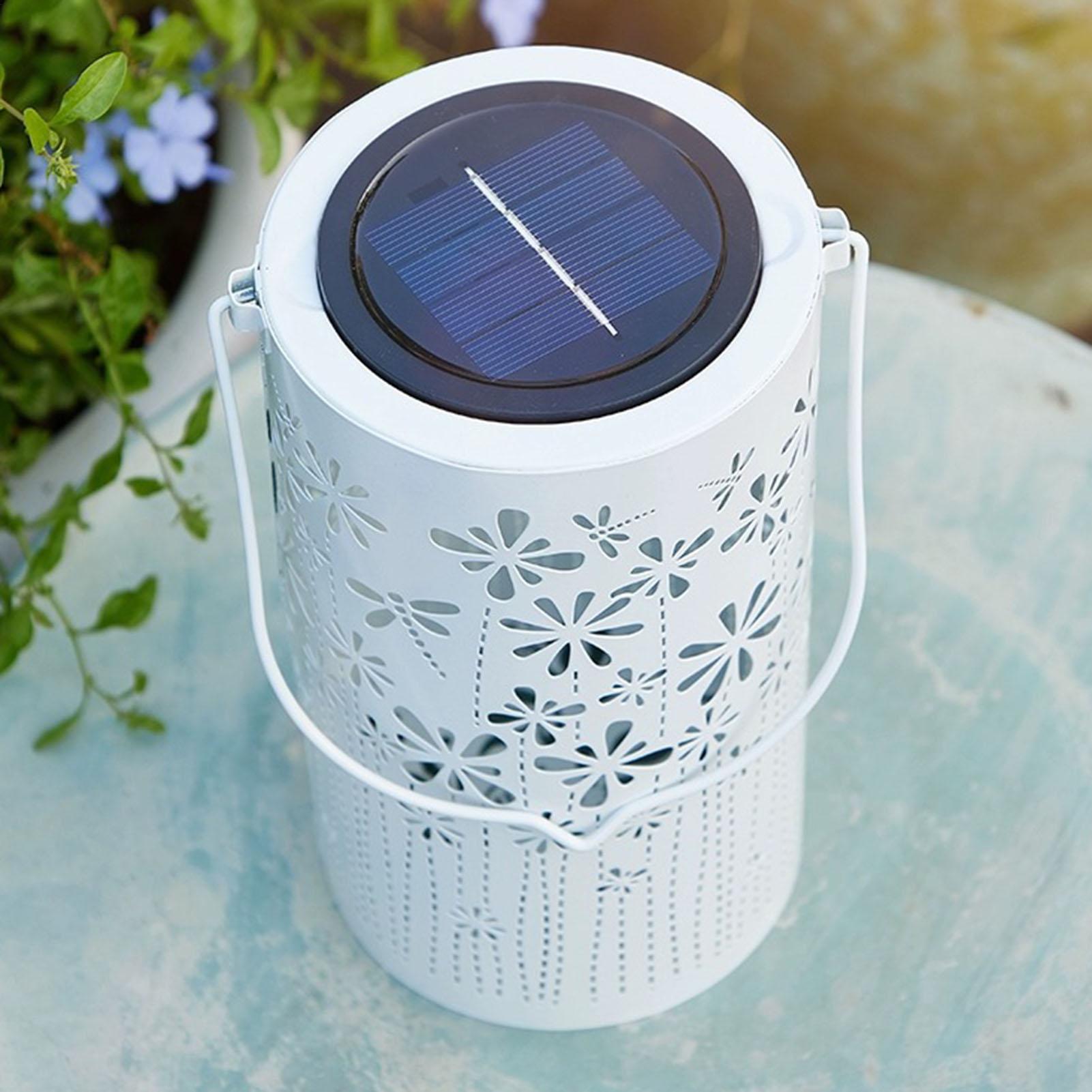 태양광 랜턴 화려한 금속 꽃 램프 야외용 태양광 조명  - Outdoor Lighting House 리뷰 및 가격