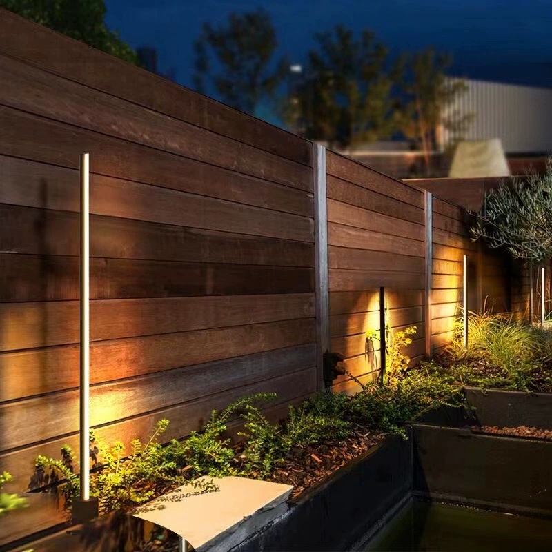 신제품 현대식 야외 LED 롱 잔디등 방수 IP65 1 - Outdoor Lighting Lamps 리뷰 및 가격