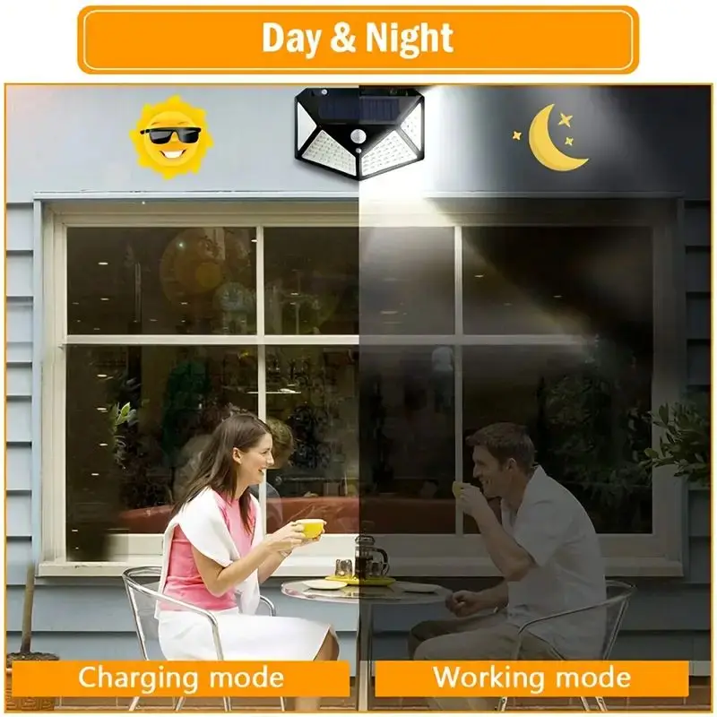 100LED 야외 태양광 정원등, 모션 센서 방수 태양 - Halo Outdoor Lighting 리뷰 및 가격