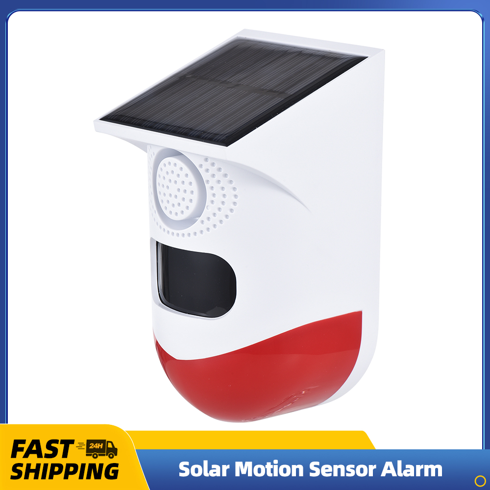 태양 모션 센서 알람 야외 120dB 시끄러운 사이렌  - Outdoor Lighting With Motion Sensor 리뷰 및 가격