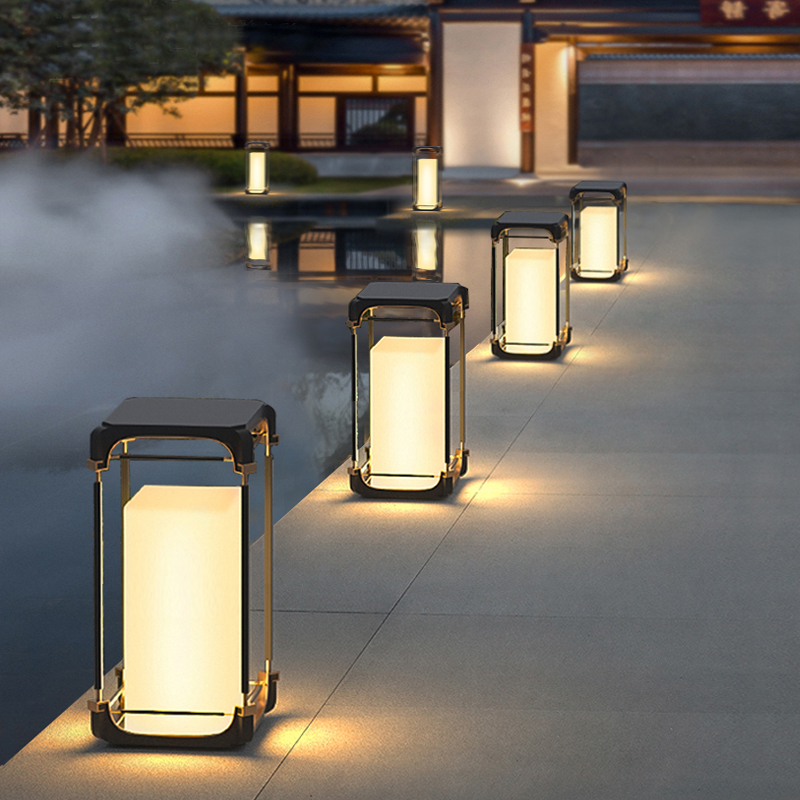 빛나는 플로어 램프 안뜰 태양광 LED 야외 조명 비태 - Outdoor Lighting Lamps 리뷰 및 가격