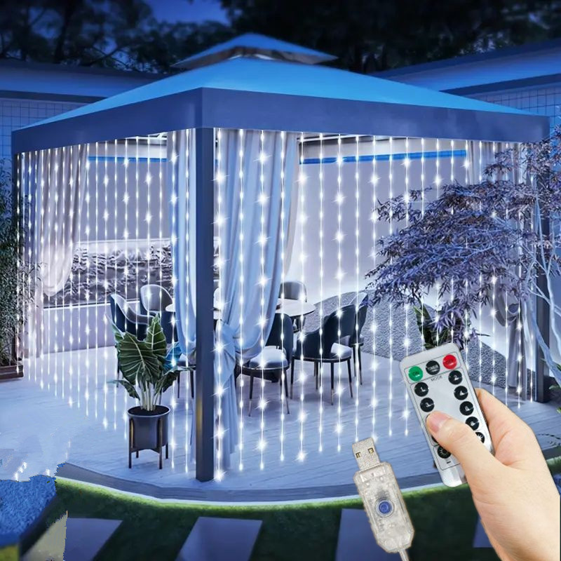 LED 가랜드 페어리 라이트 가든 라이트 스트링 6M  - Outdoor Lighting On House 리뷰 및 가격