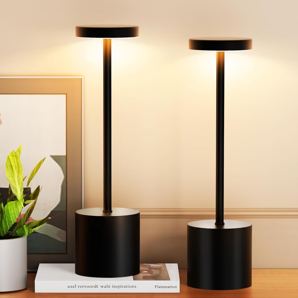 무선 테이블 램프 세트 5000mAh 배터리 터치 컨트 - Outdoor Lighting Lamps 리뷰 및 가격