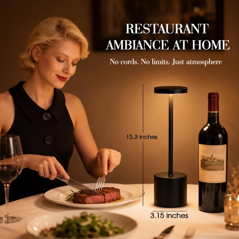 무선 테이블 램프 세트 5000mAh 배터리 터치 컨트 - Outdoor Lighting Lamps 리뷰 및 가격
