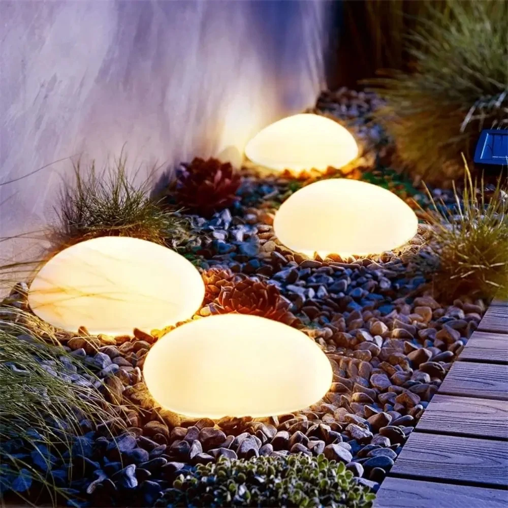 태양광 장식 램프, 서리 마감 지면 램프, 야외 방수, - Outdoor Lighting On House 리뷰 및 가격