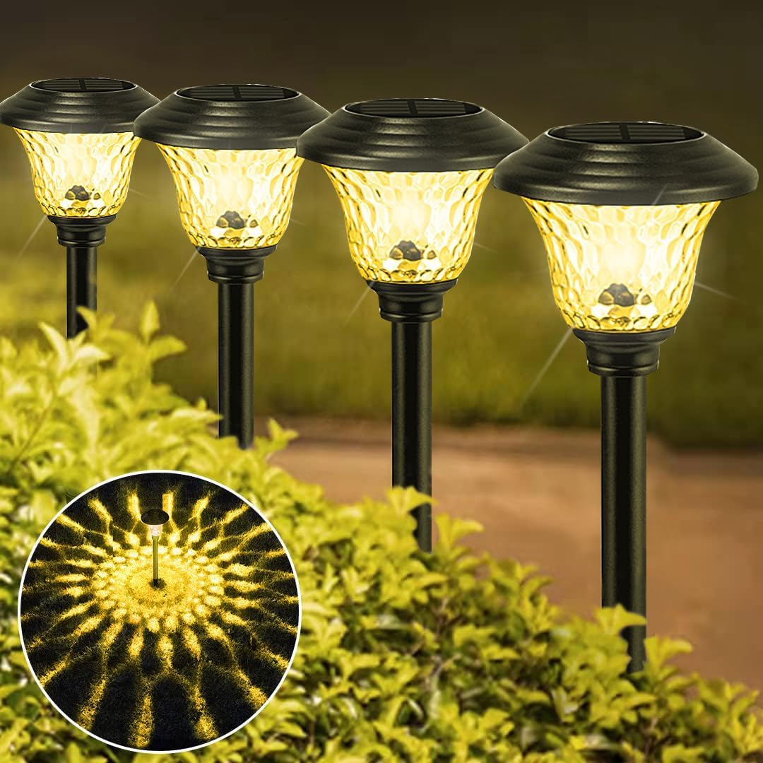 태양 통로 조명 야외 태양 마당 램프 RGB 색상 변경 - Outdoor Lighting Driveway 리뷰 및 가격
