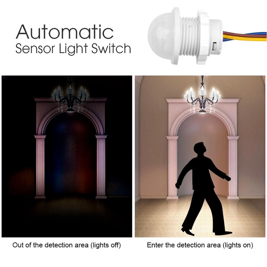PIR 모션 센서 감지기 스마트 스위치 홈 실내 실외  - Outdoor Lighting With Motion Sensor 리뷰 및 가격