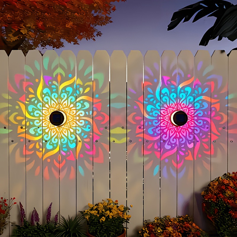태양광 LED 벽등 만다라 프로젝션 랜턴 방수 야외 마 - Halo Outdoor Lighting 리뷰 및 가격