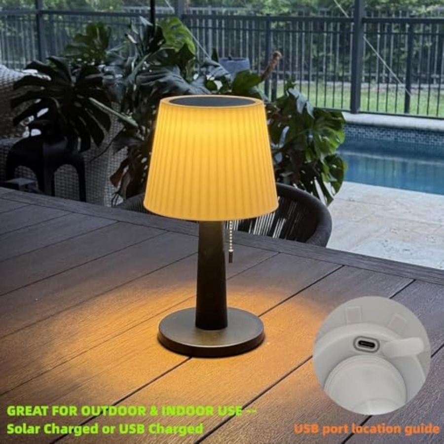 태양광 테이블 램프 실내외겸용 - 어머니 선물 3가지  - Outdoor Lighting Lamps 리뷰 및 가격