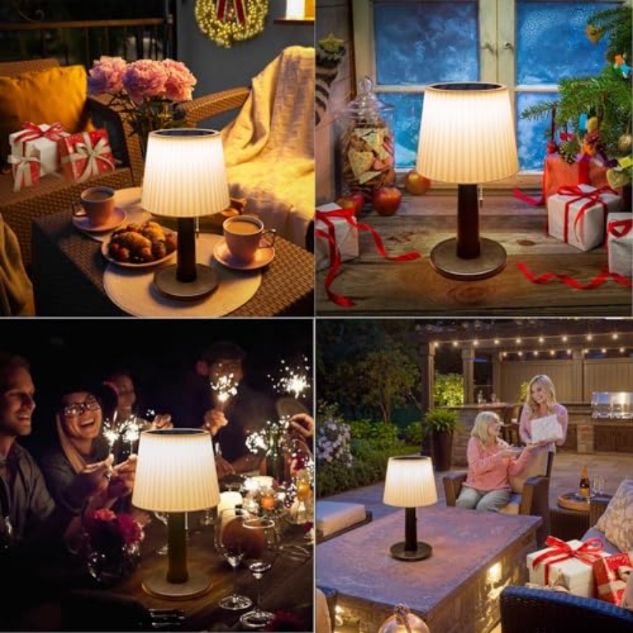 태양광 테이블 램프 실내외겸용 - 어머니 선물 3가지  - Outdoor Lighting Lamps 리뷰 및 가격