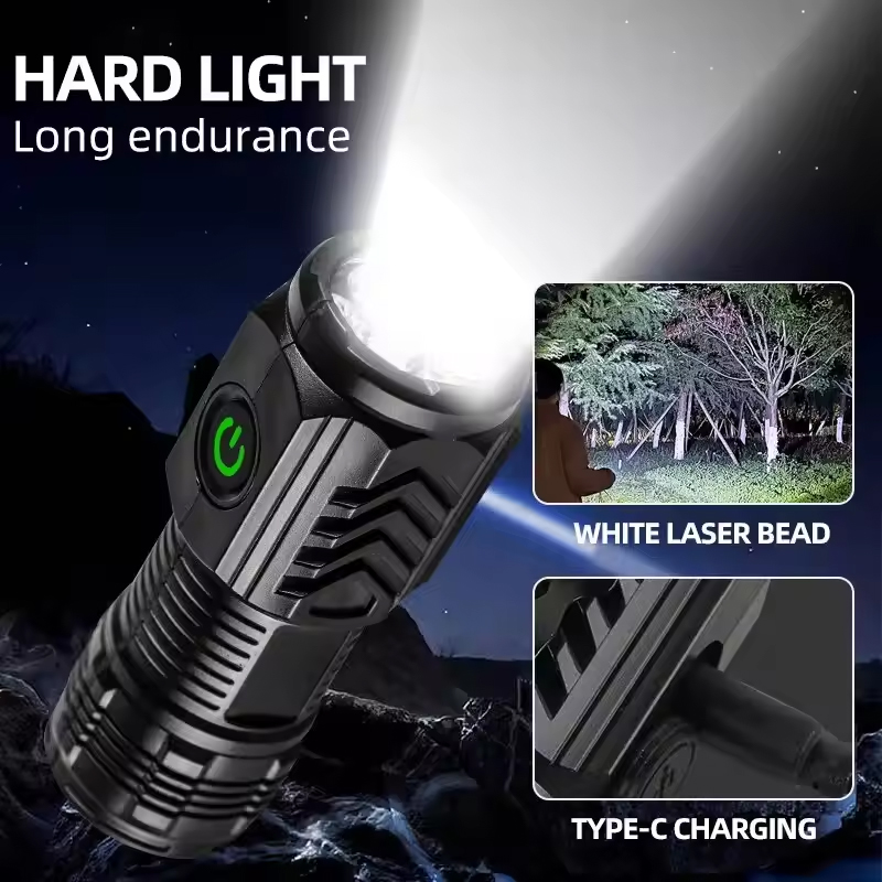 슈퍼 밝은 미니 LED 손전등 토치 충전식 낚시 조명  - Outdoor Lighting Globes 리뷰 및 가격