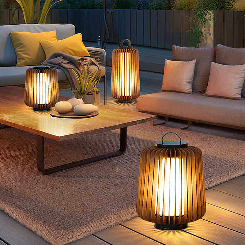 빛나는 바닥 램프 안뜰 태양광 LED 야외 조명 비태양 - Outdoor Lighting Lamps 리뷰 및 가격
