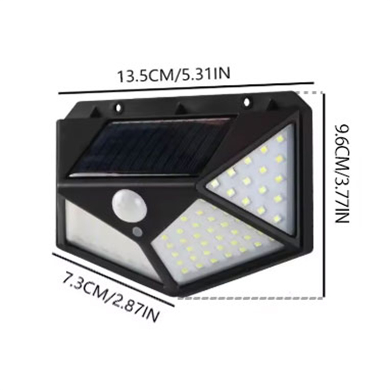 모션 센서 100LED 태양광 벽 램프 야외 방수 전원 - Outdoor Lighting With Motion Sensor 리뷰 및 가격